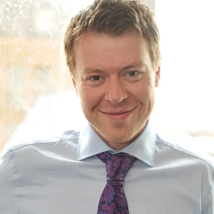 Portrait of Dr Paul Lyon
